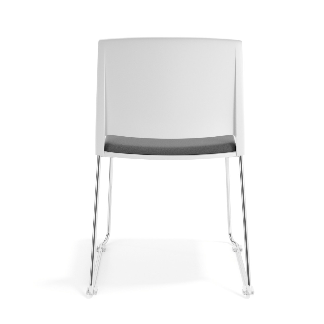 silla confidente gris lotus sin brazos tapizada tela 4