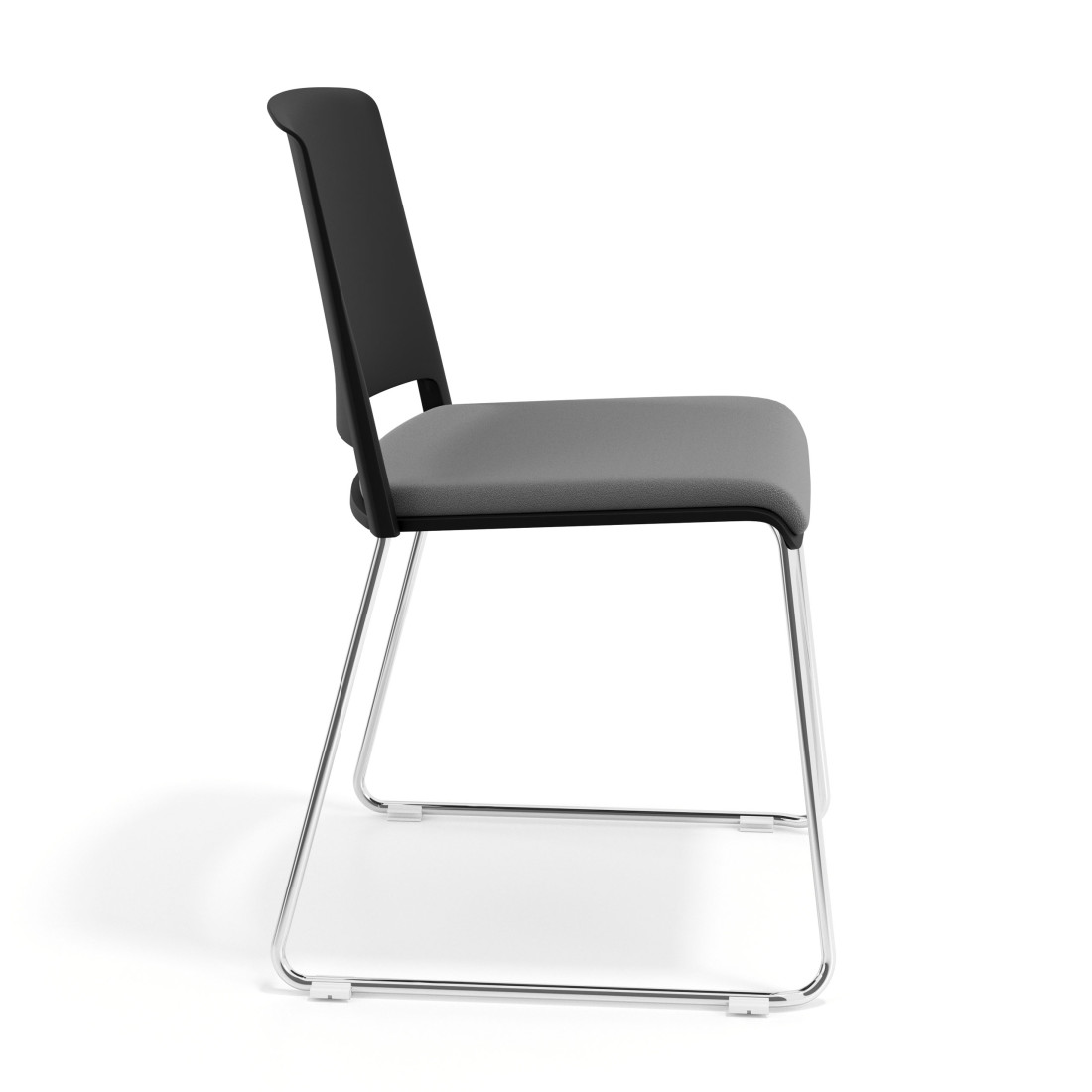 silla confidente gris lotus sin brazos tapizada tela 3