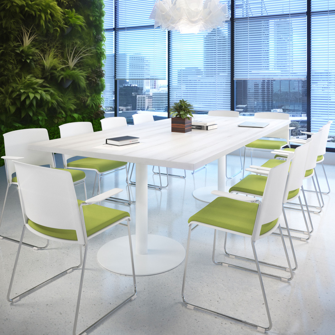 silla confidente verde lotus con brazos tapizada tela 2