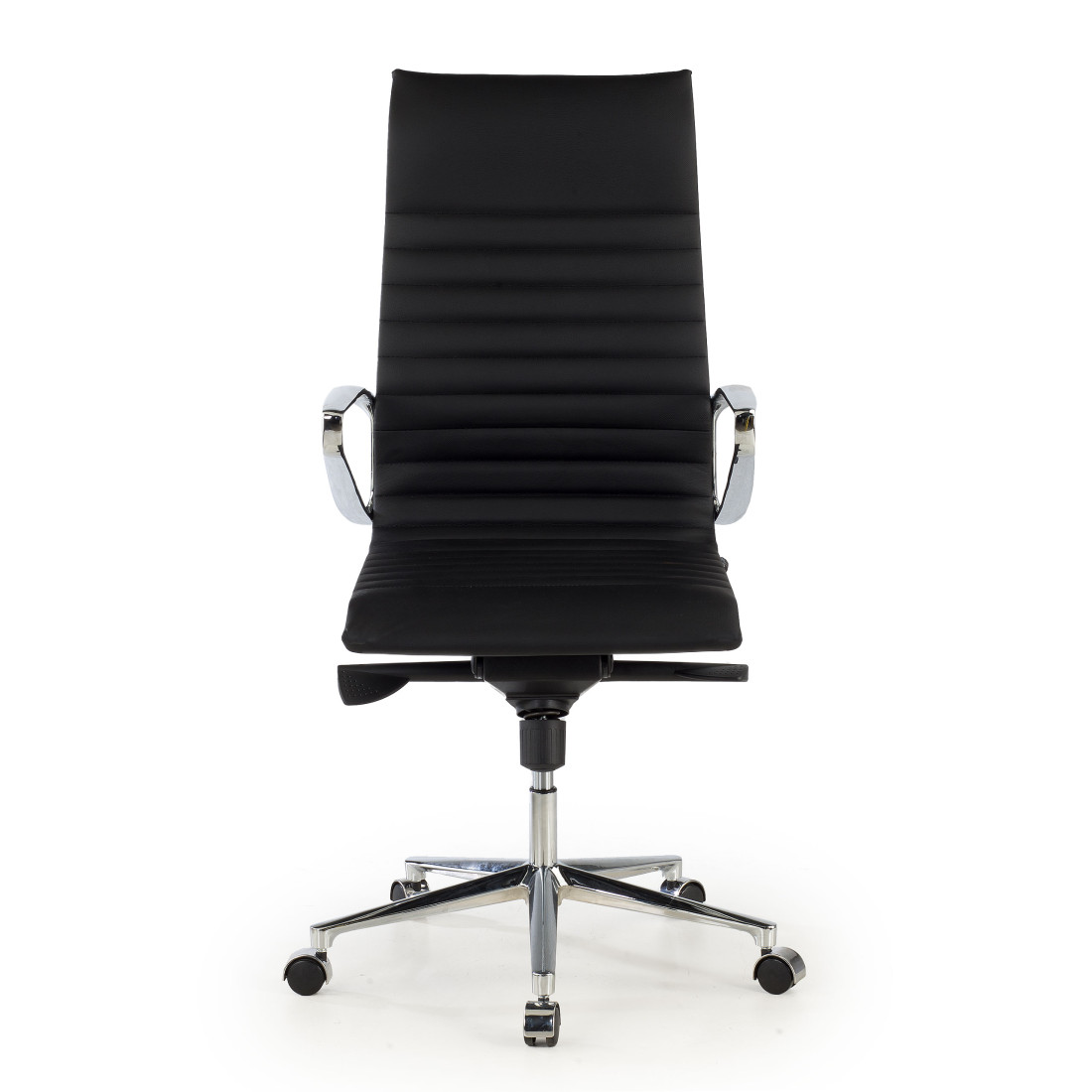 silla ejecutiva negro forli respaldo alto piel natura piel natural 3