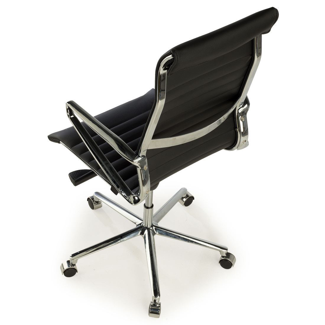 silla ejecutiva negro forli respaldo alto piel natura piel natural 9