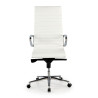 silla ejecutiva blanco forli respaldo alto piel natura piel natural 3