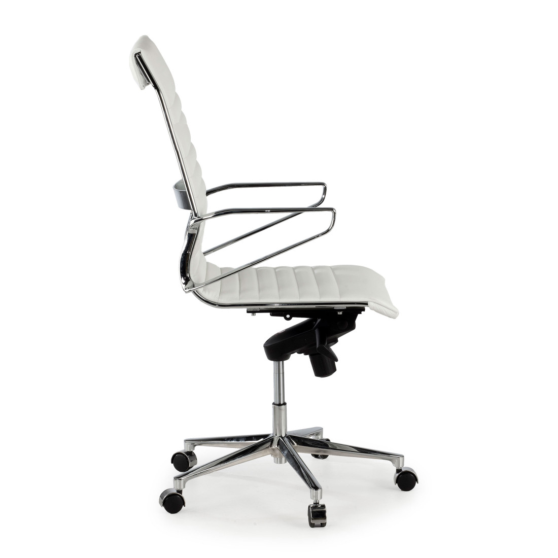 silla ejecutiva blanco forli respaldo alto piel natura piel natural 4
