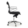 silla ejecutiva negro forli respaldo bajo piel natura piel natural 4