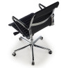 silla ejecutiva negro forli respaldo bajo piel natura piel natural 7
