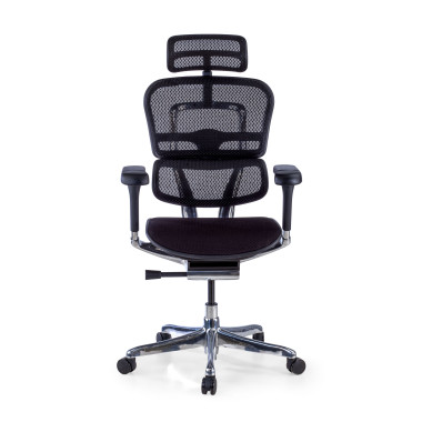 Colecci&oacute;n Estructura negra asiento tapizado