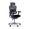 silla ergonomica negro ergohuman elite estructura negra asiento tapizado tela 1