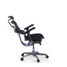 silla ergonomica negro ergohuman elite estructura negra asiento tapizado tela 7