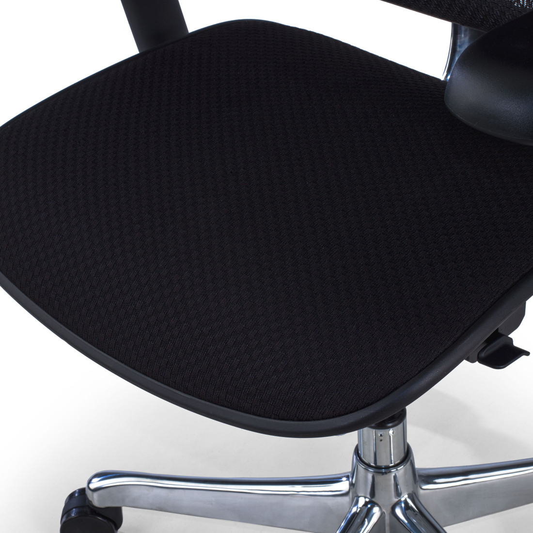 silla ergonomica negro ergohuman elite estructura negra asiento tapizado tela 6