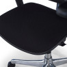 silla ergonomica negro ergohuman elite estructura negra asiento tapizado tela 6