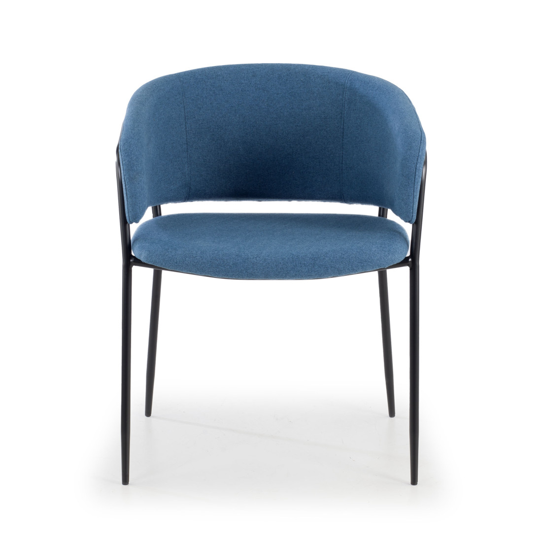 silla confidente azul sophie tela 3