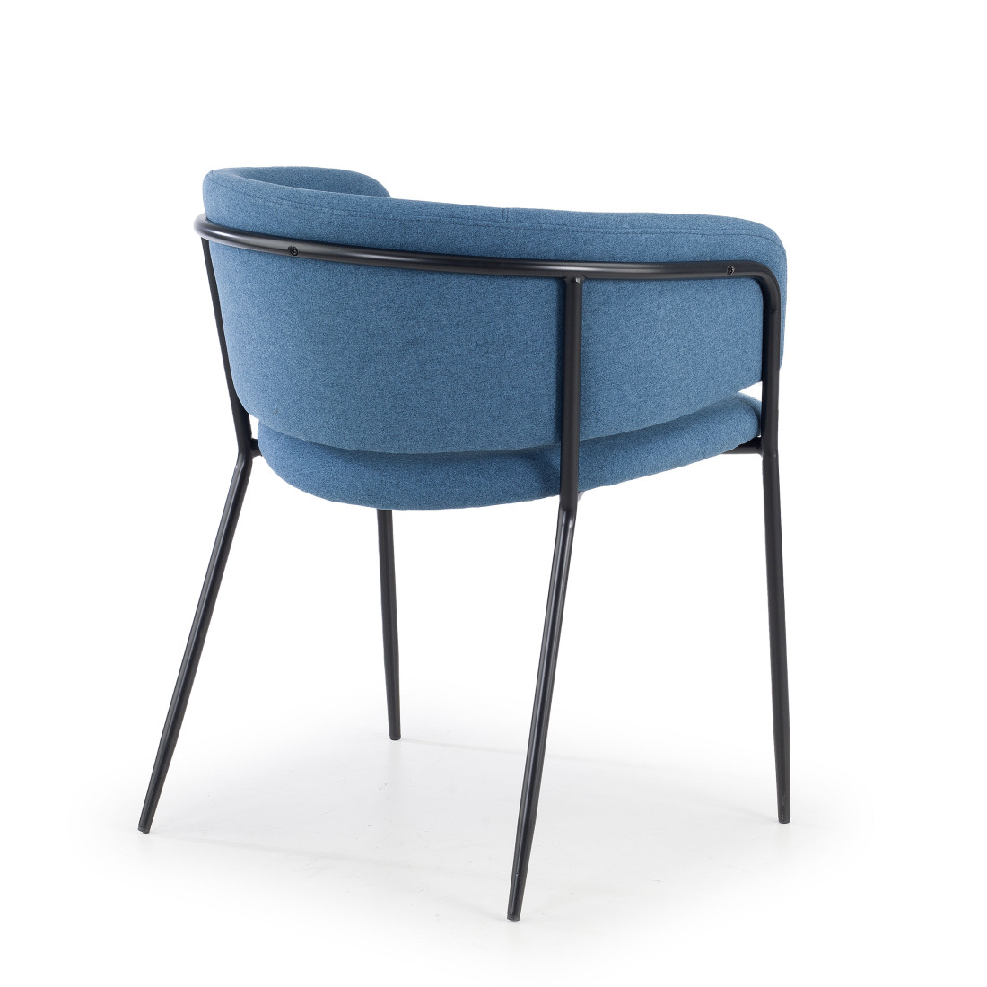 silla confidente azul sophie tela 5