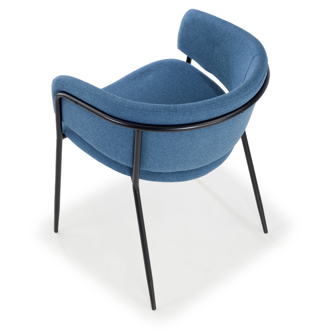 silla confidente azul sophie tela 7