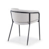 silla confidente gris sophie tela 5