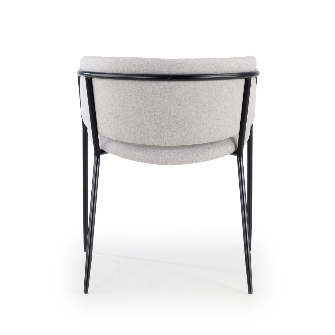 silla confidente gris sophie tela 9