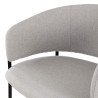 silla confidente gris sophie tela 8