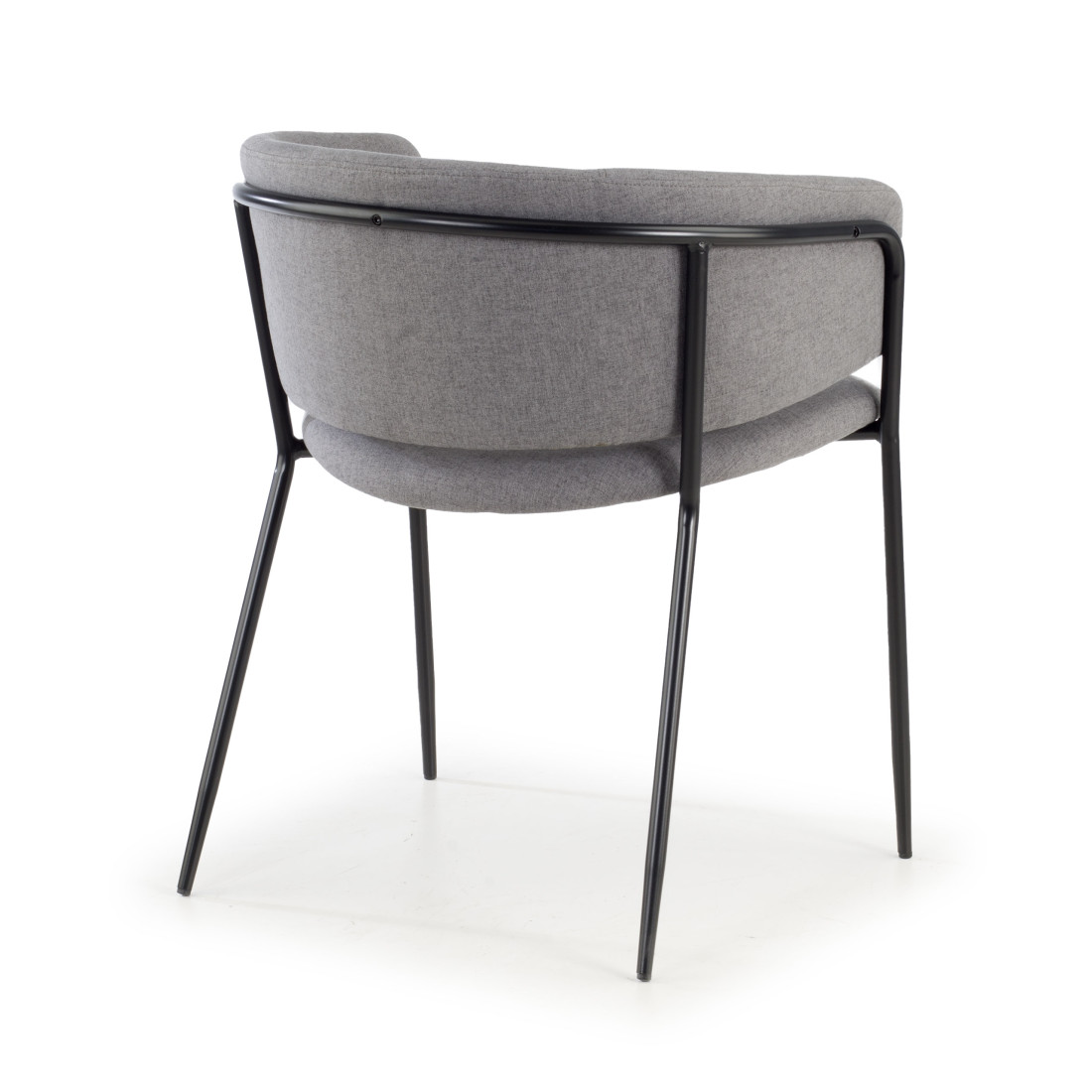 silla confidente negro sophie tela 5