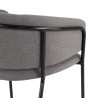 silla confidente negro sophie tela 6