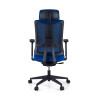 silla teletrabajo azul typhoon malla 6