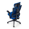 silla teletrabajo azul typhoon malla 7