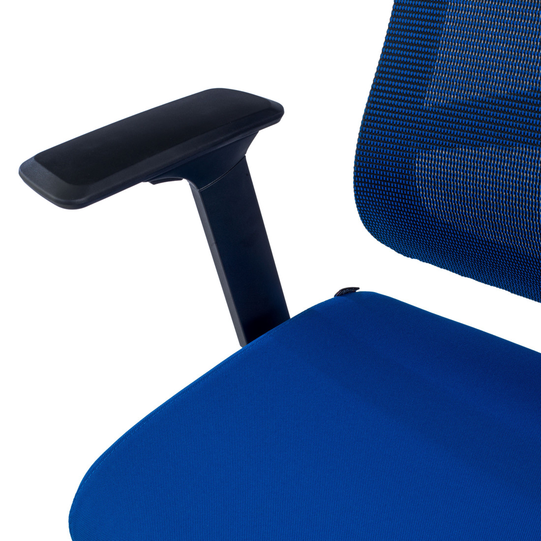 silla teletrabajo azul typhoon malla 8