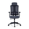 silla teletrabajo gris typhoon malla 3