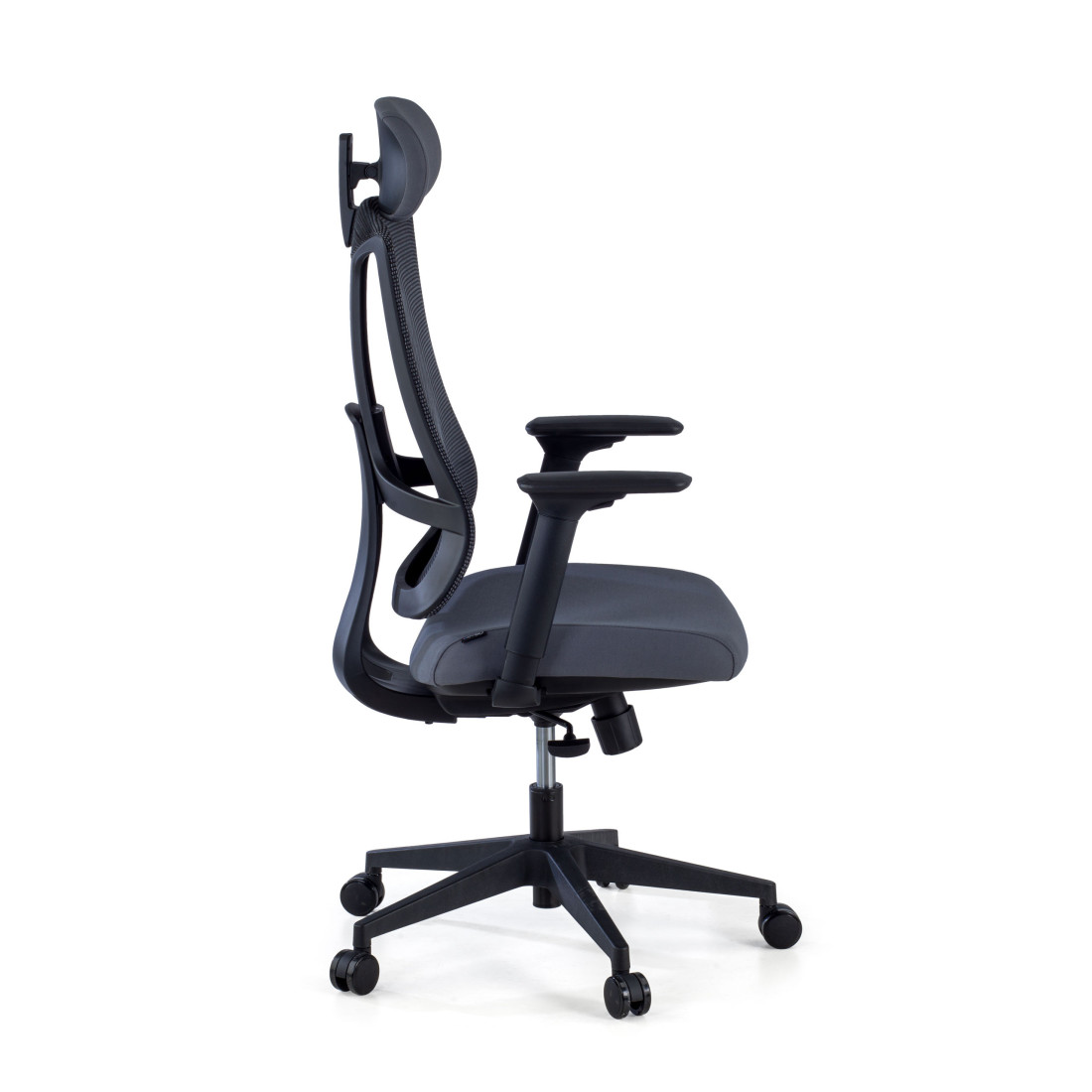silla teletrabajo gris typhoon malla 4