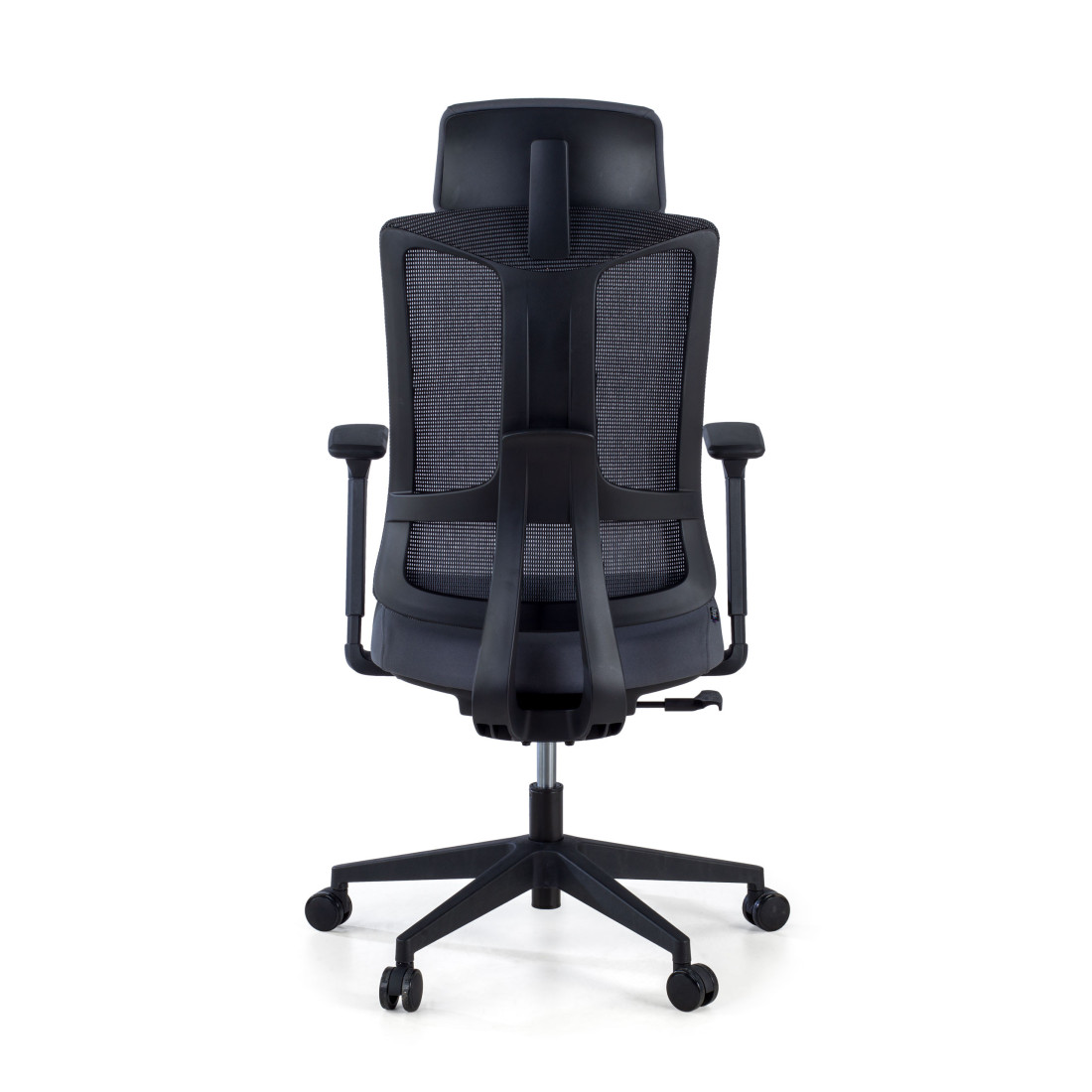 silla teletrabajo gris typhoon malla 6