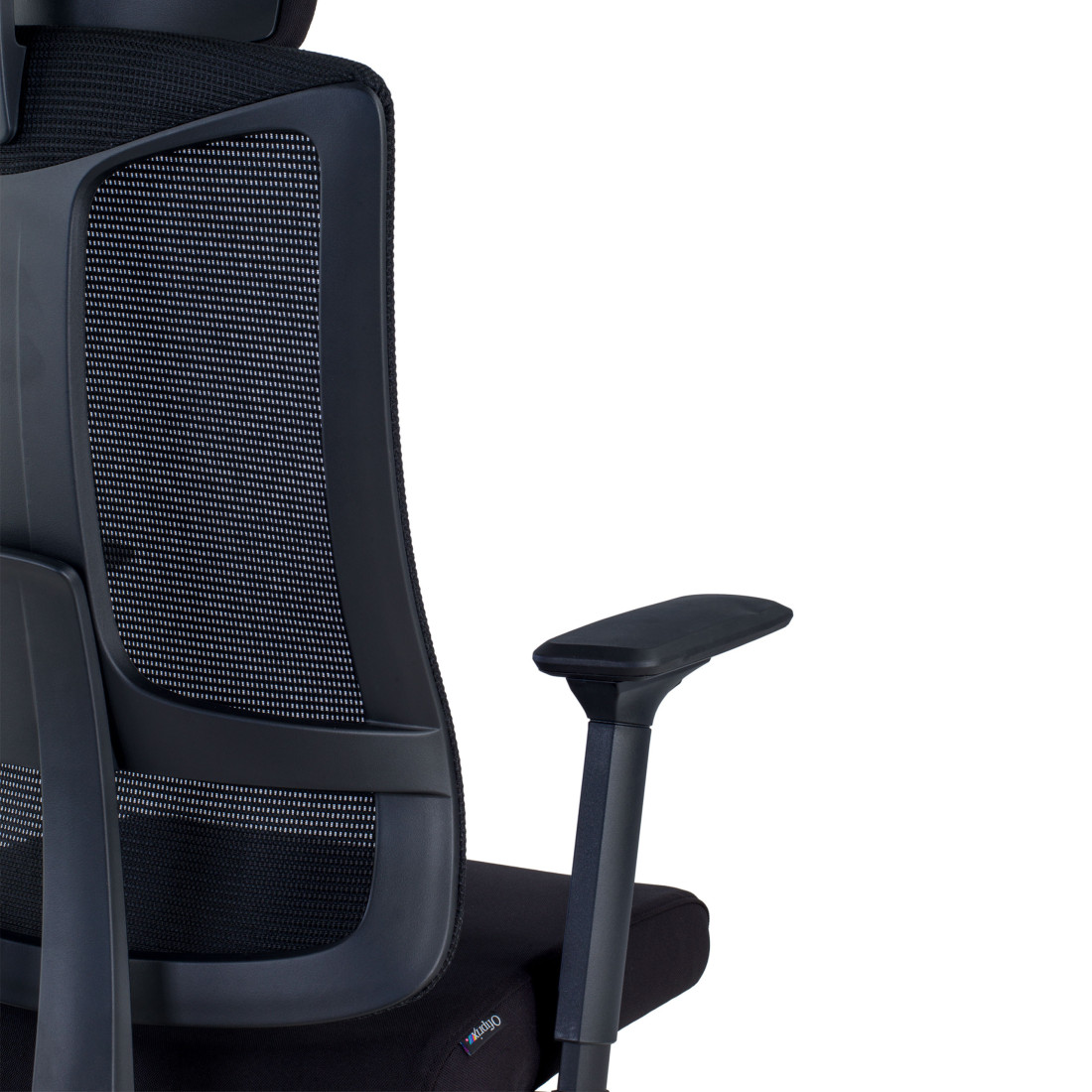 silla teletrabajo negro typhoon malla 9