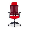 silla teletrabajo rojo typhoon malla 3