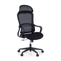 Silla Giratoria de Escritorio Astra, cojin lumbar - negro