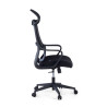 silla giratoria negro astra malla 4