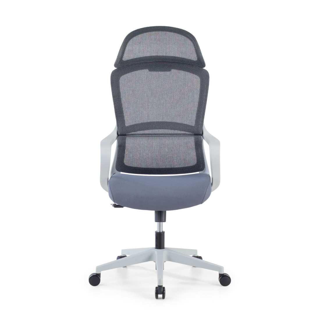 silla giratoria gris astra malla 3