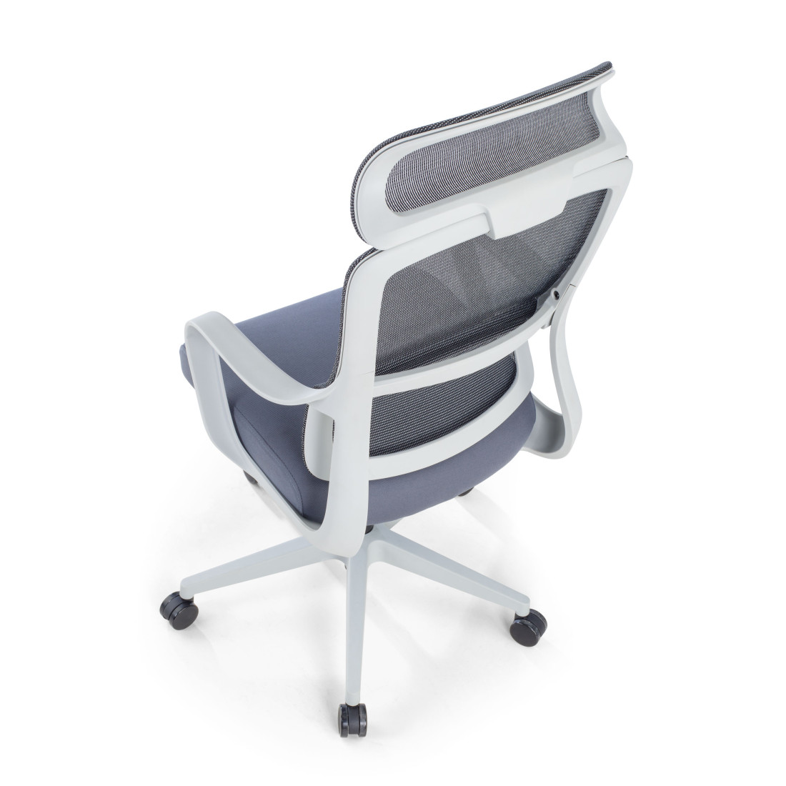 silla giratoria gris astra malla 7