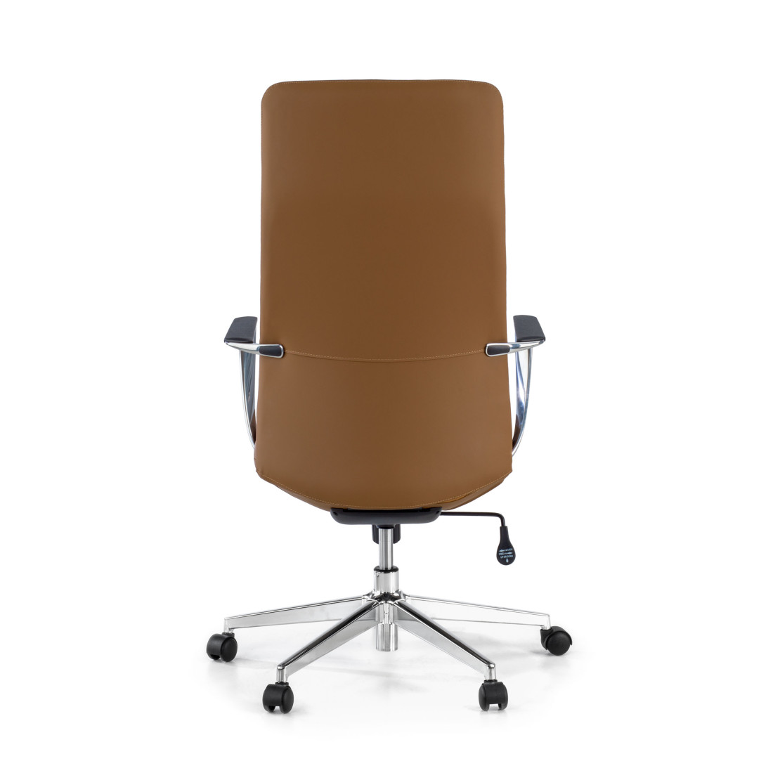 sillon de oficina beige bristol respaldo alto piel sintetica piel sintetica 6