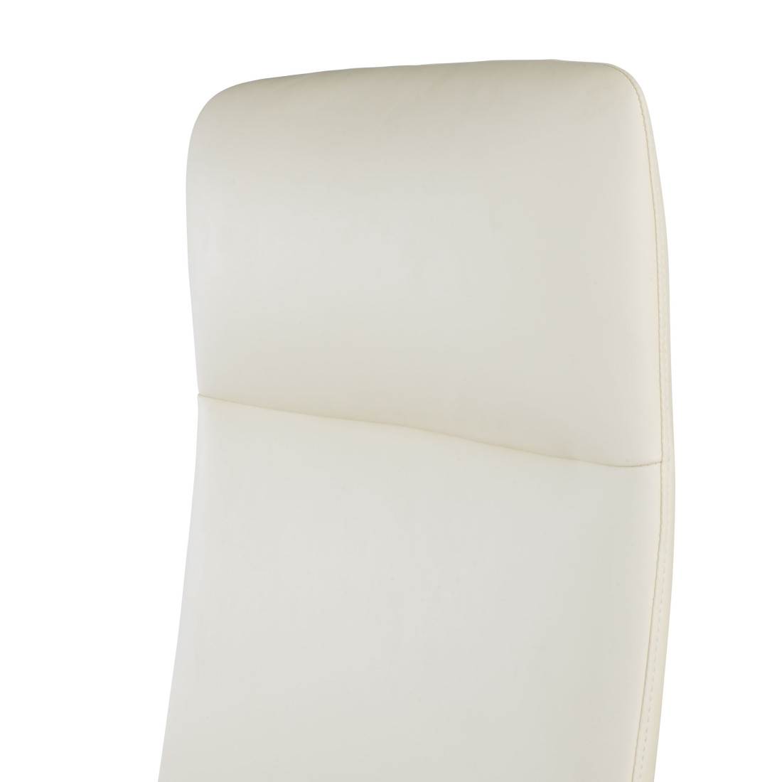 sillon de oficina blanco bristol respaldo alto piel sintetica piel sintetica 9