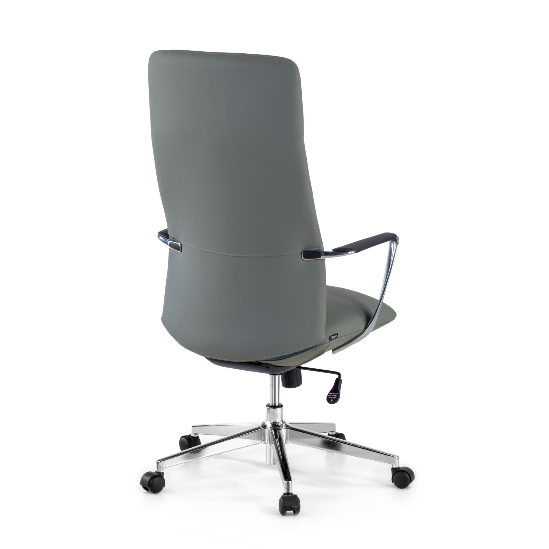 sillon de oficina gris bristol respaldo alto piel sintetica piel sintetica 5