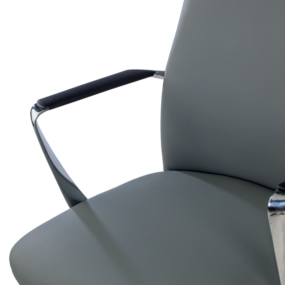 sillon de oficina gris bristol respaldo alto piel sintetica piel sintetica 8