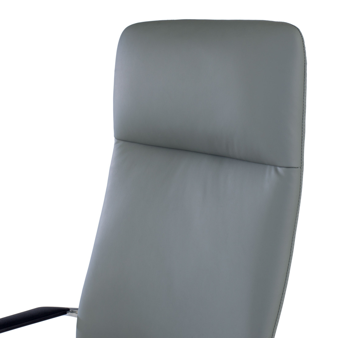 sillon de oficina gris bristol respaldo alto piel sintetica piel sintetica 9