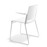 silla confidente blanco lotus con brazos tela 5