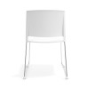 silla confidente blanco lotus sin brazos tela 4