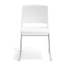 silla confidente blanco lotus sin brazos tela 6