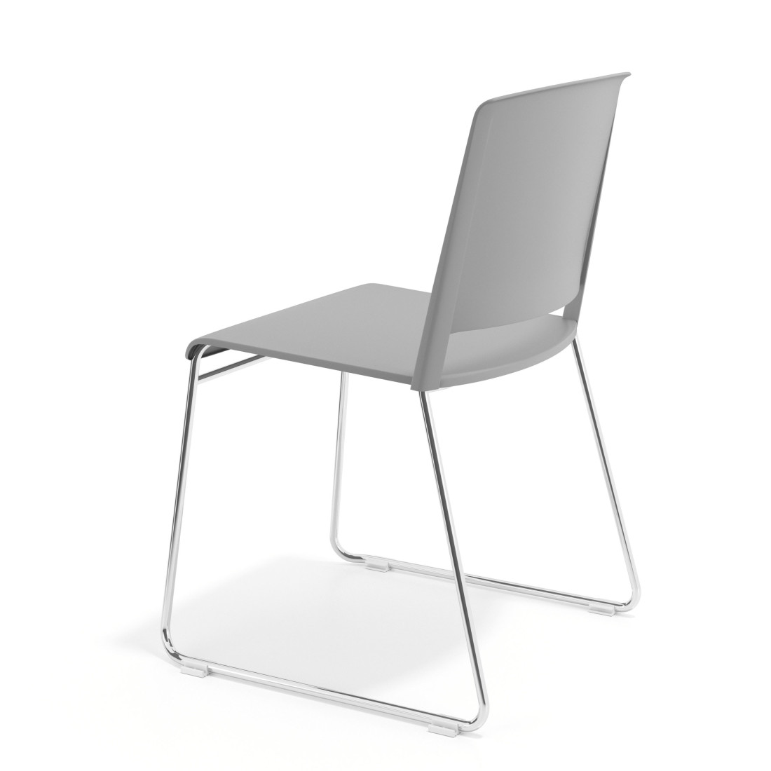 silla confidente gris lotus sin brazos tela 5