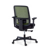 silla teletrabajo verde sugar estructura negra malla 6