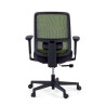 silla teletrabajo verde sugar estructura negra malla 7