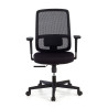 silla teletrabajo negro sugar estructura negra malla 3