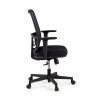 silla teletrabajo negro sugar estructura negra malla 4