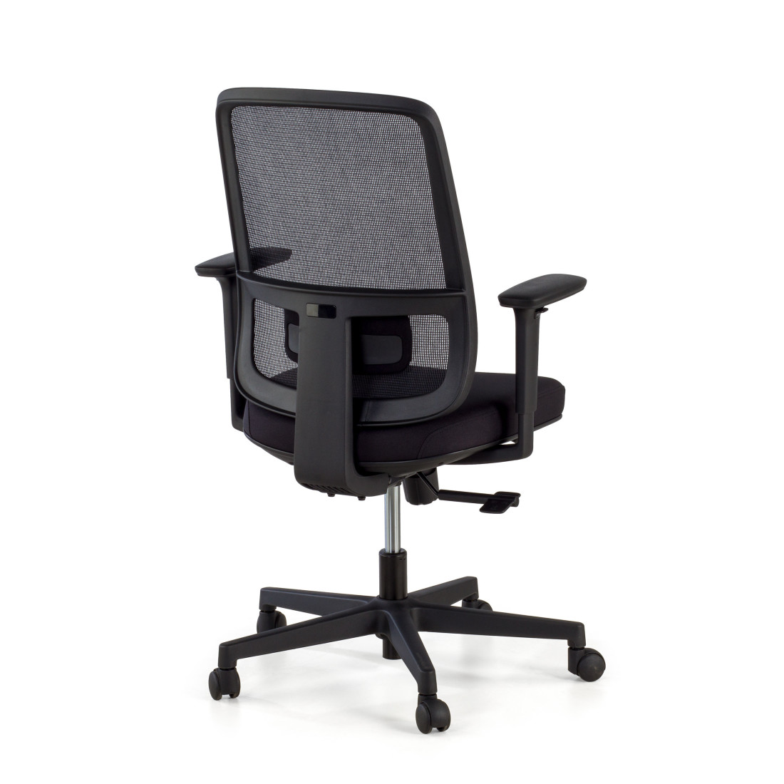 silla teletrabajo negro sugar estructura negra malla 6