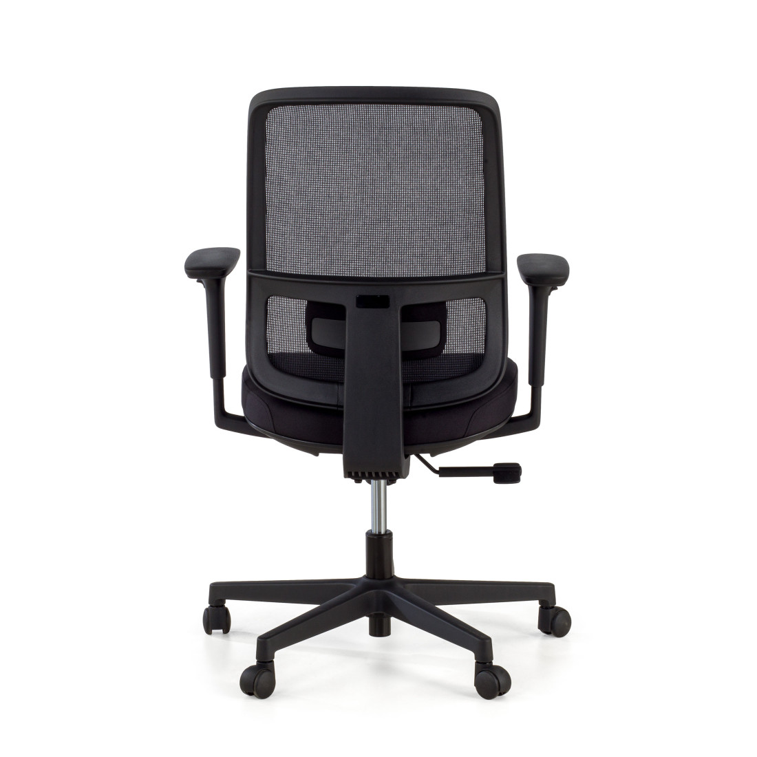 silla teletrabajo negro sugar estructura negra malla 7