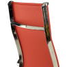 sillon de oficina rojo croma estructura cromada ecopiel piel sintetica 8